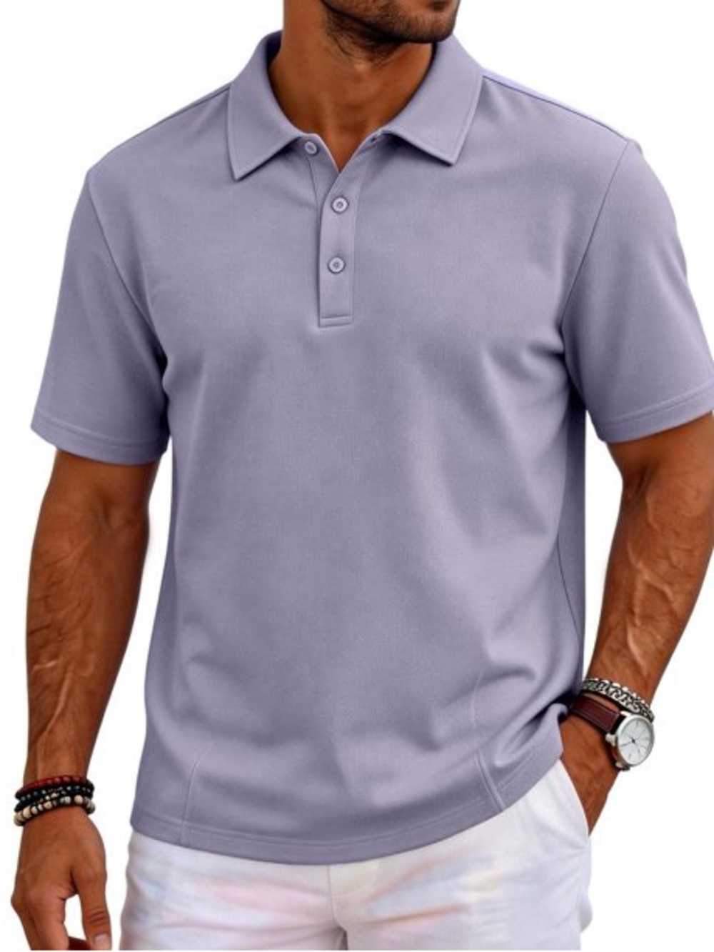 Lululemon Polo Shirt Mens Short Sleeve Golf Stretch Performance